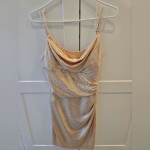 Size 4, Gold, Morgan & Co purchased at David's Bridal